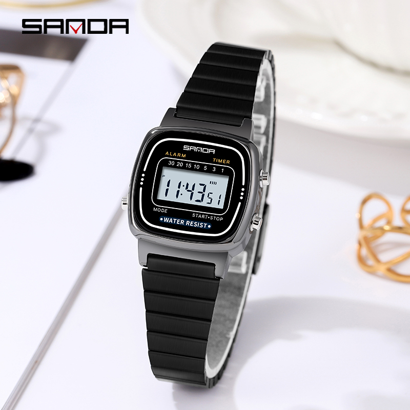 Women Fashion Zone - SANDA 6053 elektroniczny zegarek modne prezenty