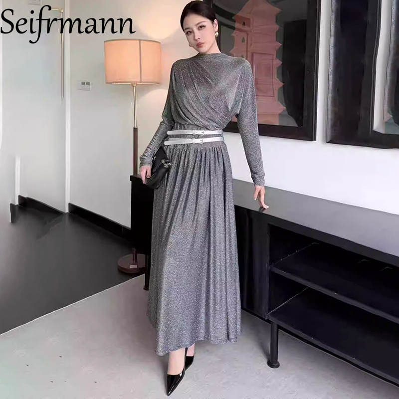 Women'S Fashion Gilded Age - Seifrmann 2026 Wiosenna Nowa Modna Długa