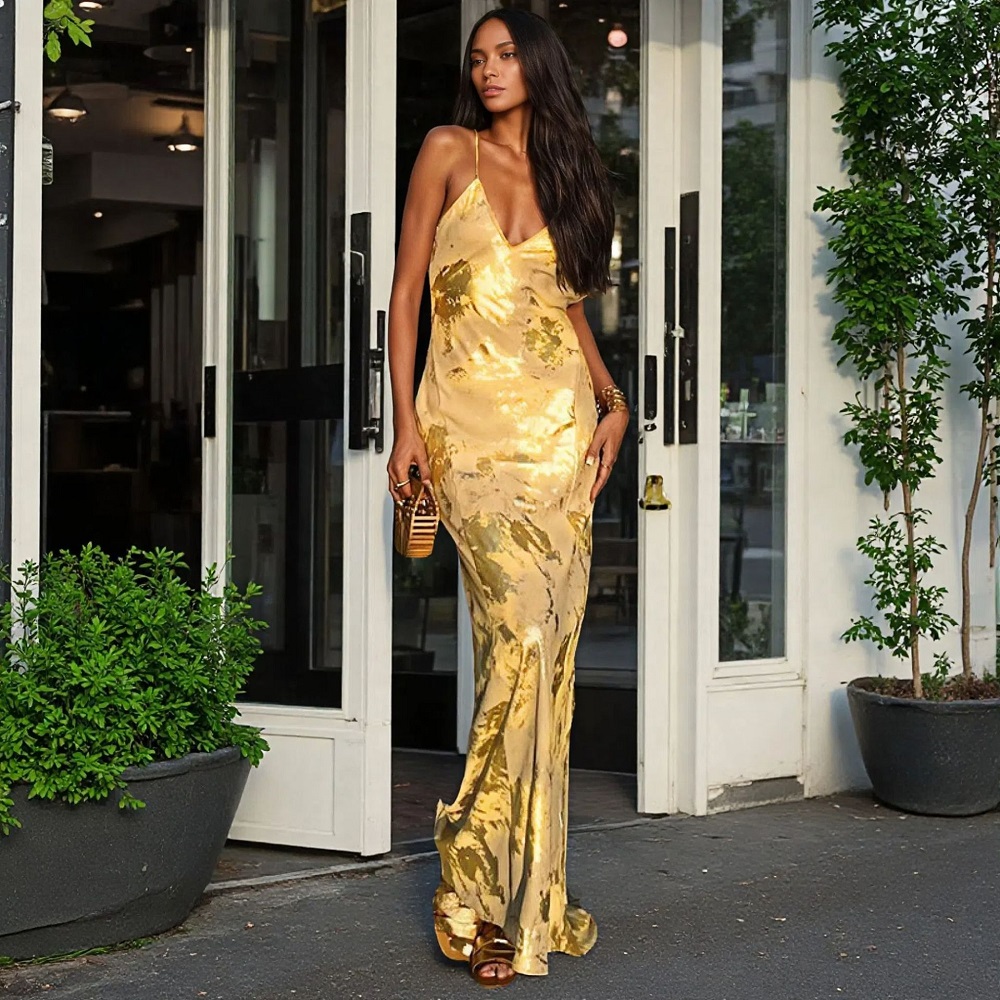 Women'S Fashion Gilded Age - Nowości na lato 2025 Modna sukienka