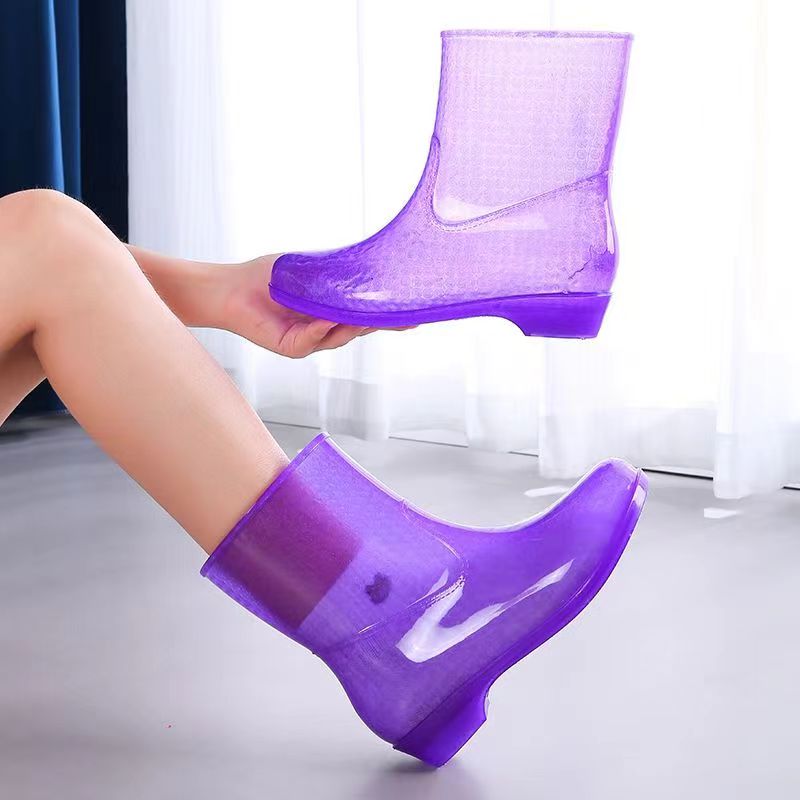 Women'S Fashion Rain Boots - Nowa damska kalosze miękka podeszwa antypoślizgowa