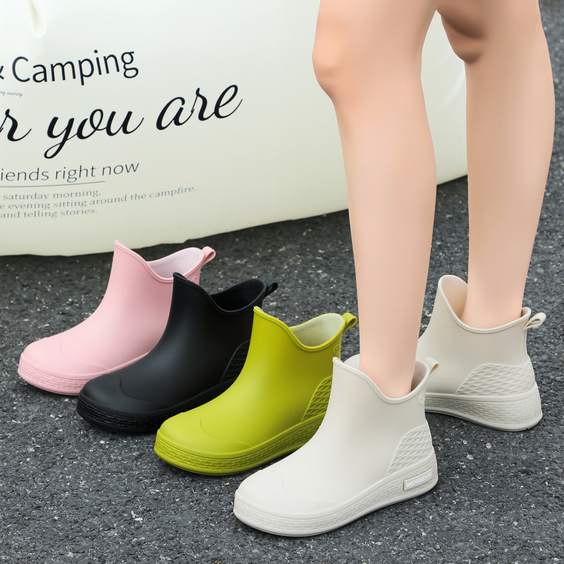 Women'S Fashion Rain Boots - Nowe Wodoodporne Buty Wędkarskie Damskie Letnie
