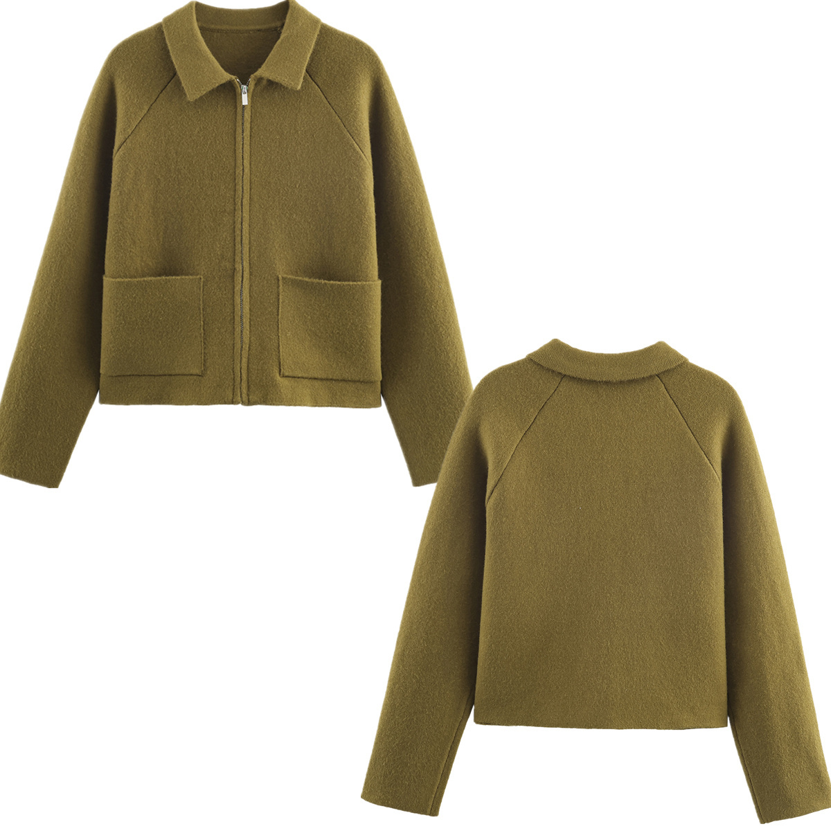 Women'S Fashion Bomber Jacket - Kurtka bomberka damska Maxdutti, odzież damska,