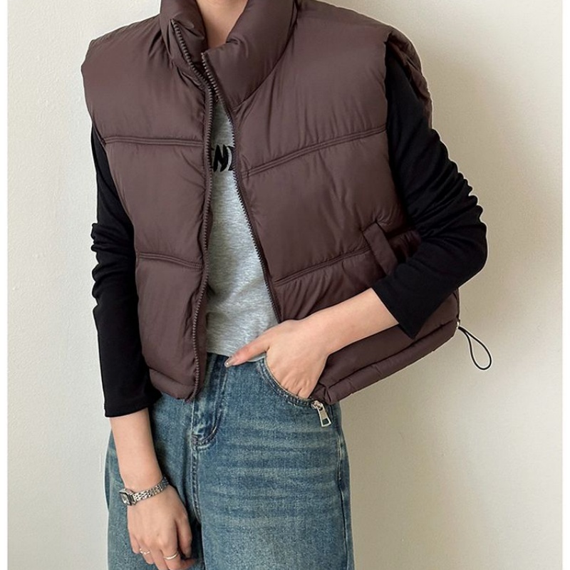 Nowa damska krótka kamizelka 2 – Women'S Fashion Gilet recenzja i cena
