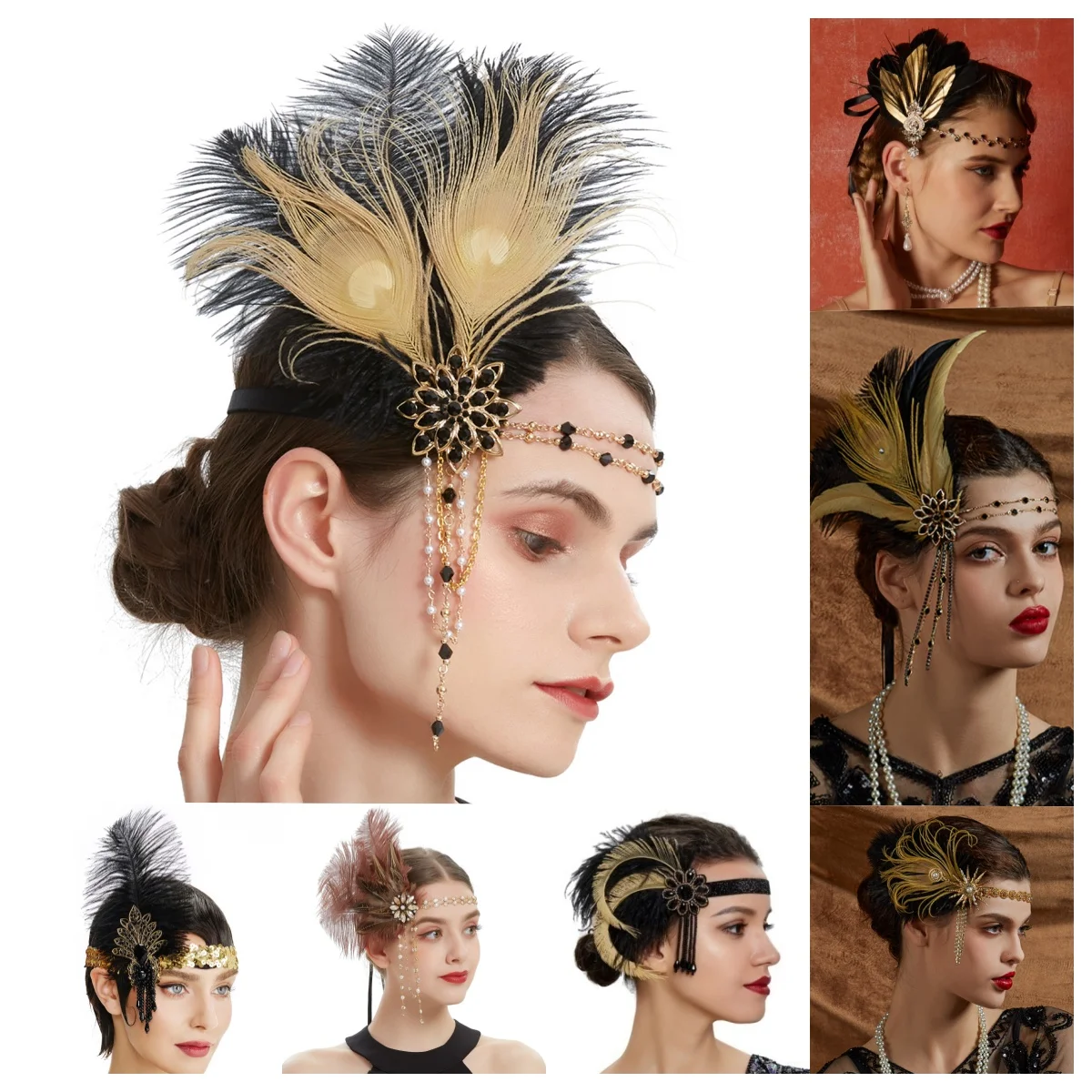 Opaska do włosów z kryształkam – Women'S Fashion Of The 1920S recenzja i cena