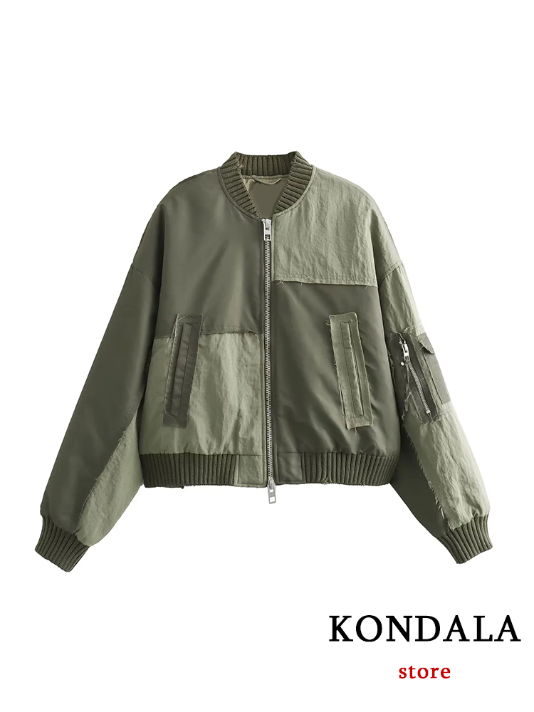   Kurtki bomberki streetwear w – Women'S Fashion Bomber Jacket recenzja i cena