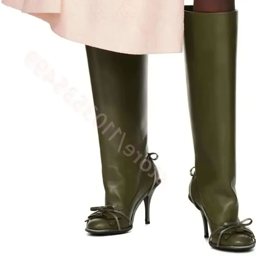 Zielone kozaki za kolano z okr – Women'S Fashion Boots 2025 recenzja i cena
