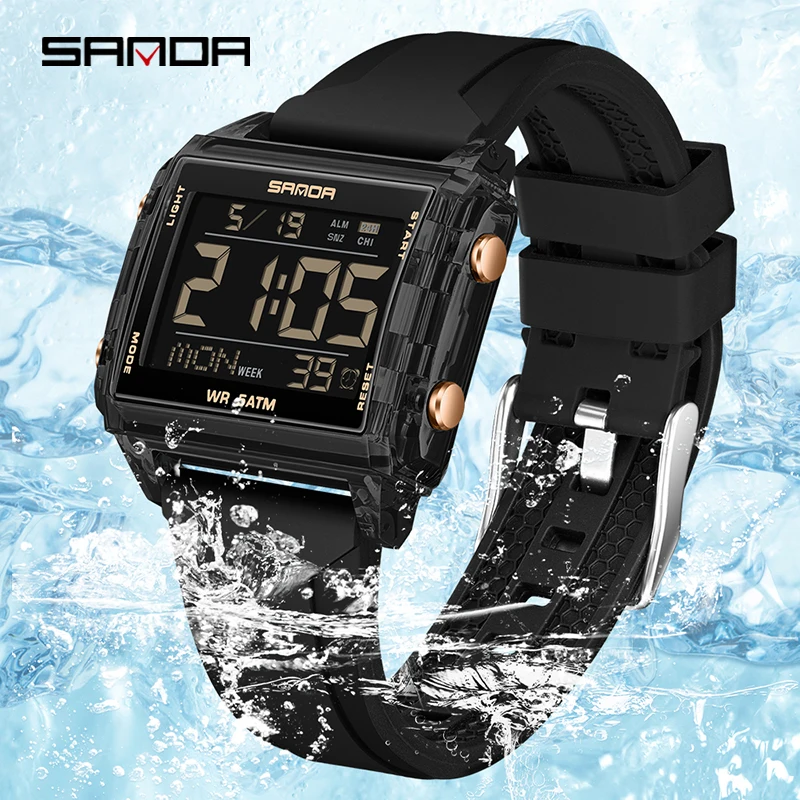 Zegarek elektroniczny SANDA dl – Women Fashion Zone recenzja i cena