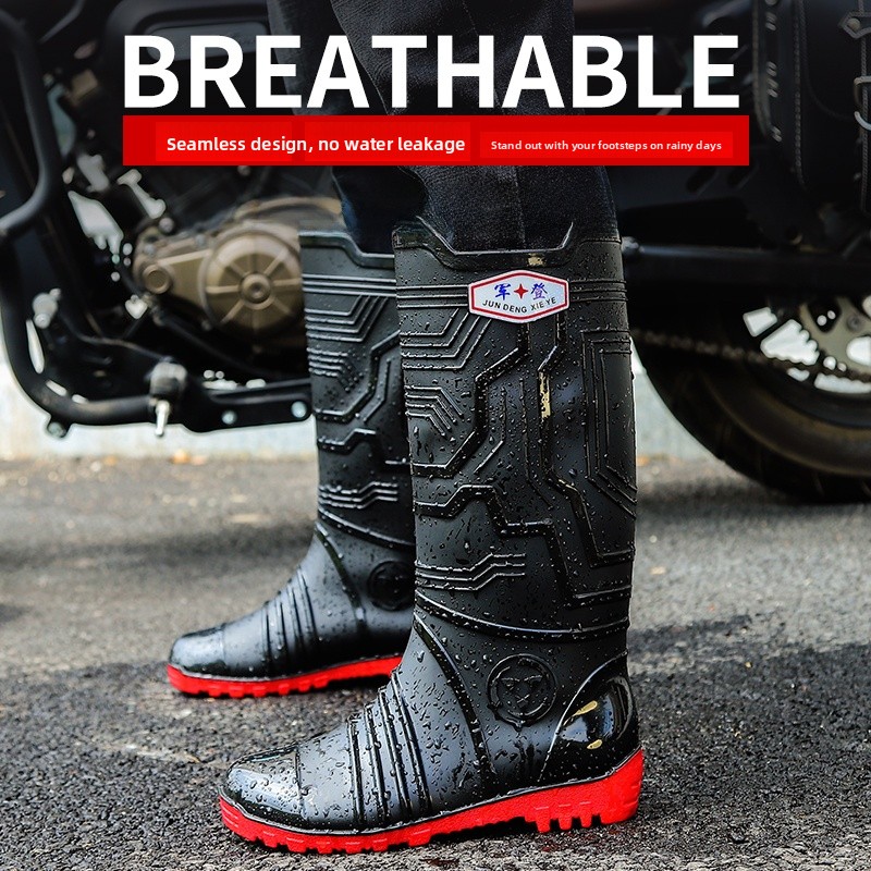 Modne, wysokie, unisexowe, woj – Women'S Fashion Rain Boots recenzja i cena