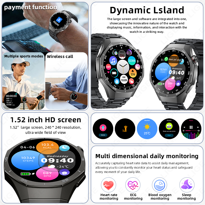 Smartwatch LIGE z EKG dla Andr – Women Fashion Week 2026 recenzja i cena