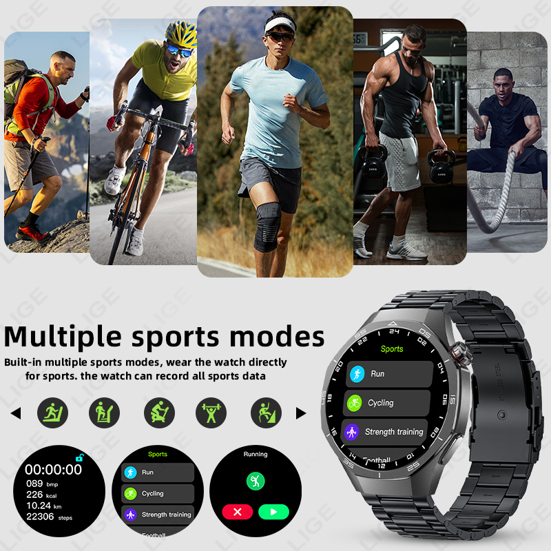 Smartwatch LIGE z EKG dla Andr – Women Fashion Week 2026 recenzja i cena