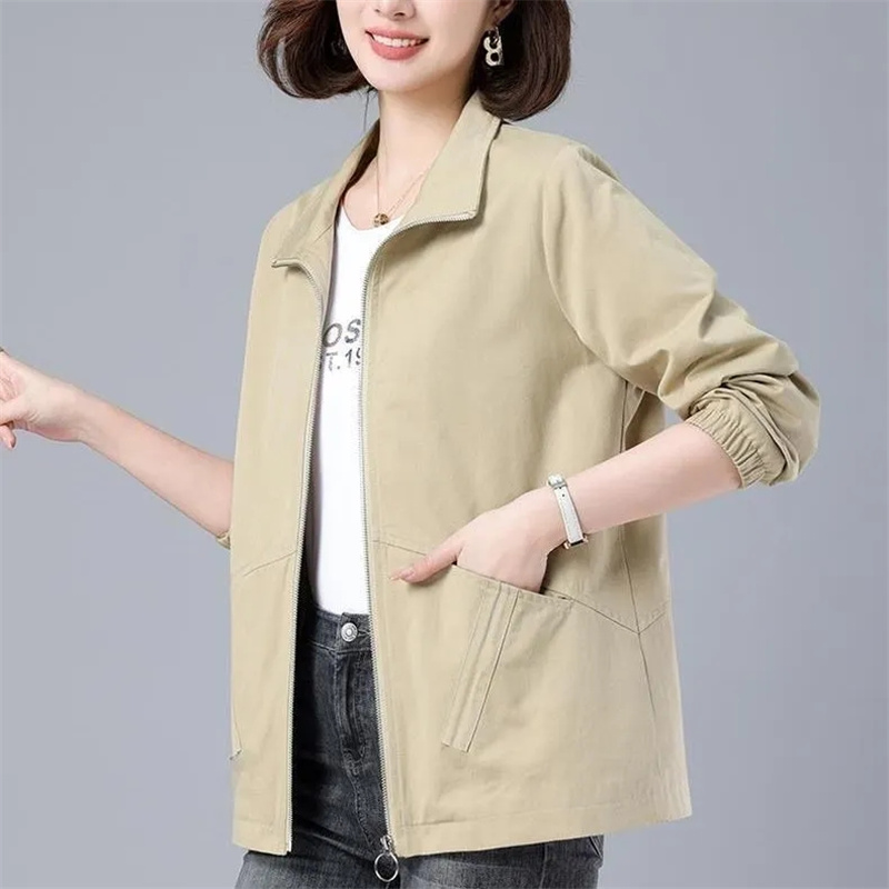 Moda 2024 Nowa kurtka wiatrówk – Women'S Fashion Bomber Jacket recenzja i cena