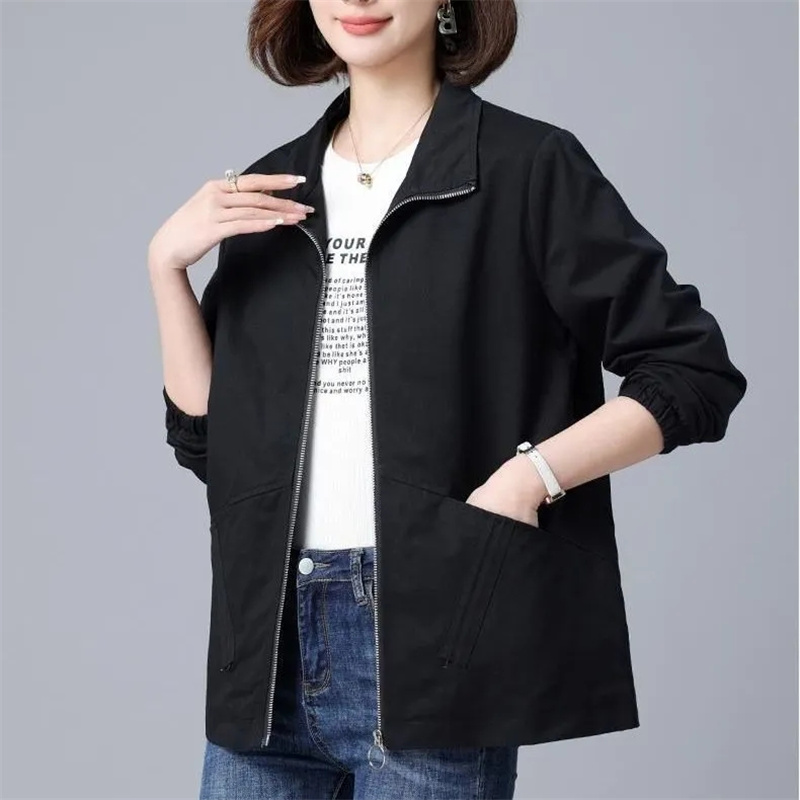 Moda 2024 Nowa kurtka wiatrówk – Women'S Fashion Bomber Jacket recenzja i cena