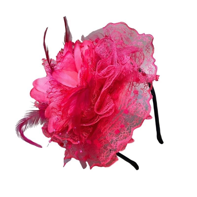 A52E Lace Flower Hair Hoop for – Women'S Fashion Of The 1920S recenzja i cena