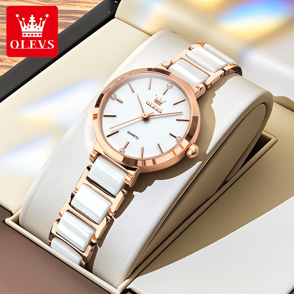 OLEVS Damski Zegarek 5877 Luks – Women'S Fashion Quartz Watch recenzja i cena