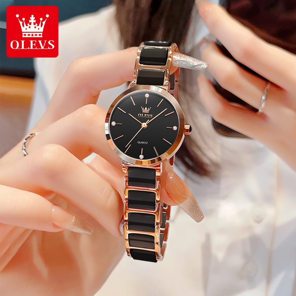 OLEVS Damski Zegarek 5877 Luks – Women'S Fashion Quartz Watch recenzja i cena