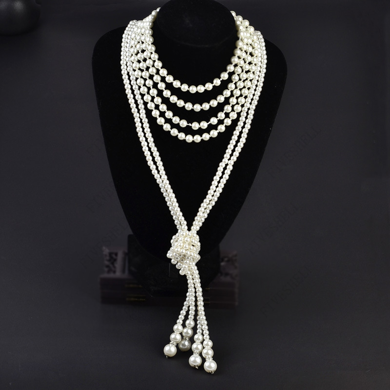 Naszyjnik z pereł 1920s Moda S – Women'S Fashion Of The 1920S recenzja i cena