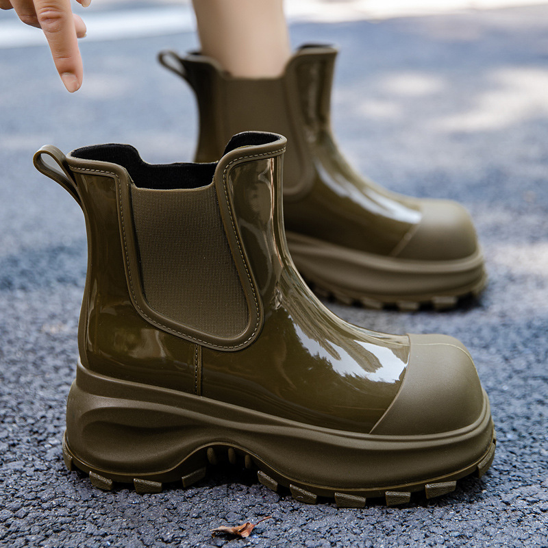 STRONGSHEN modne damskie kalos – Women'S Fashion Rain Boots recenzja i cena