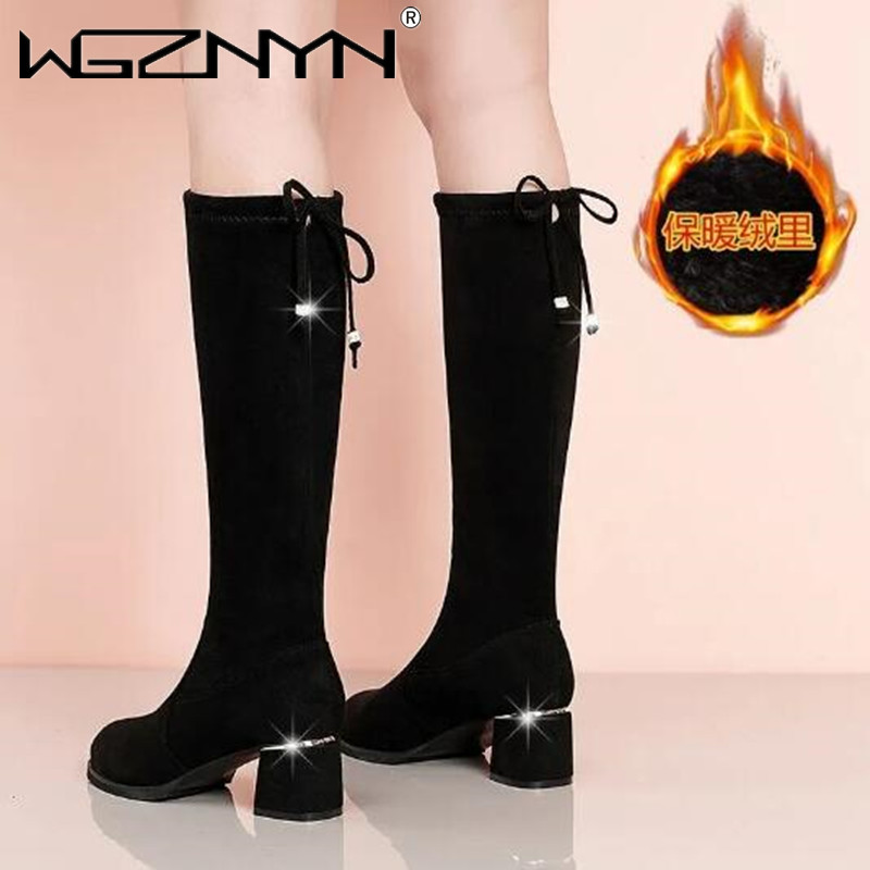 Kobiety Jesień Zima Czarne but – Women'S Fashion Boots 2025 recenzja i cena