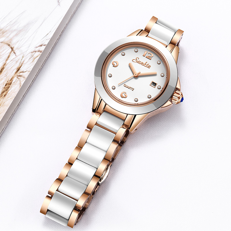 Zegarek damski Sunkta Fashion  – Women'S Fashion Quartz Watch recenzja i cena