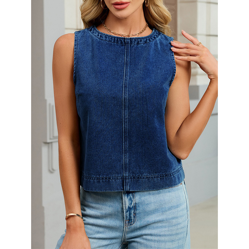 Benuynffy Casualowa Okrągła De – Women Fashion Jeans recenzja i cena