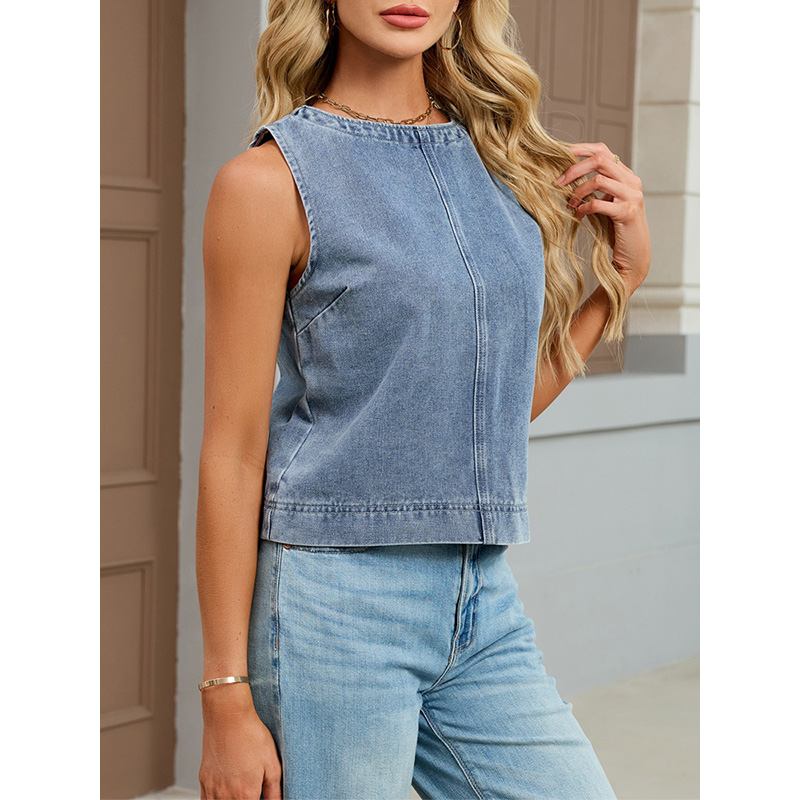 Benuynffy Casualowa Okrągła De – Women Fashion Jeans recenzja i cena