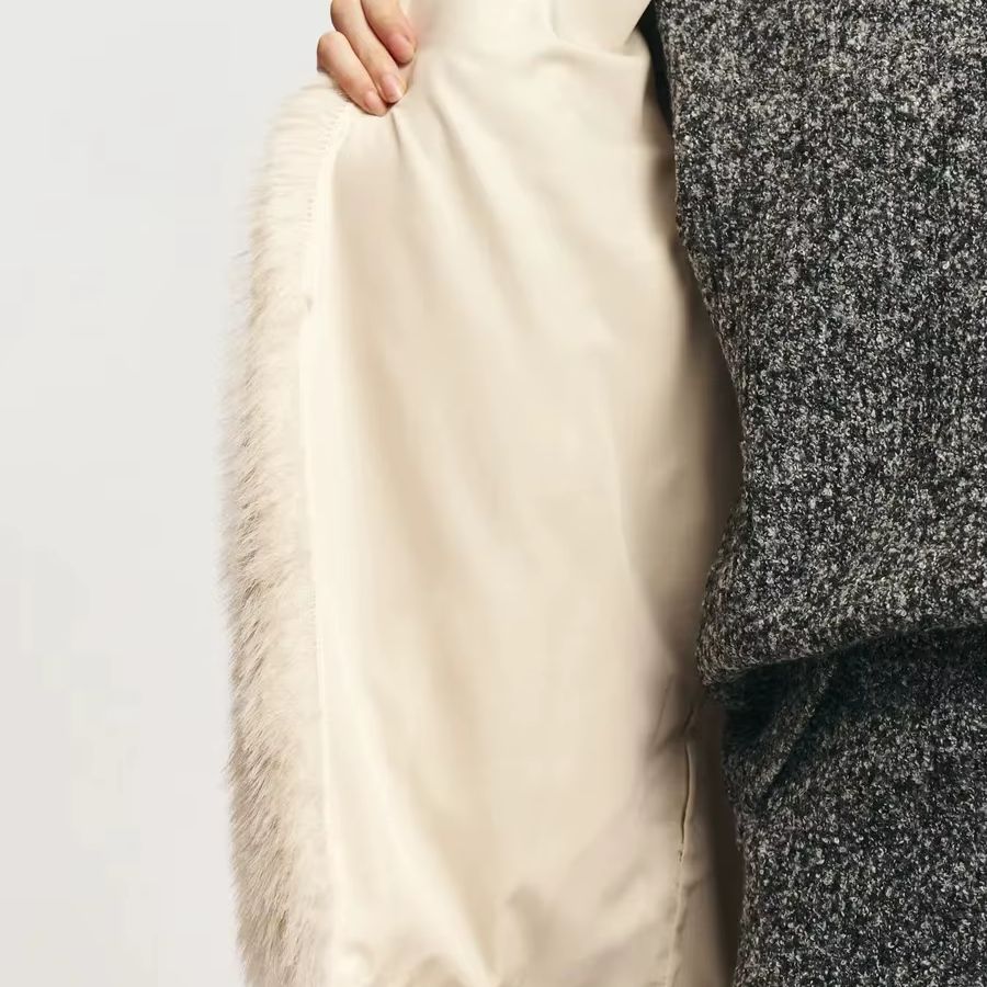 Damska futrzana kamizelka bez  – Women'S Fashion Gilet recenzja i cena