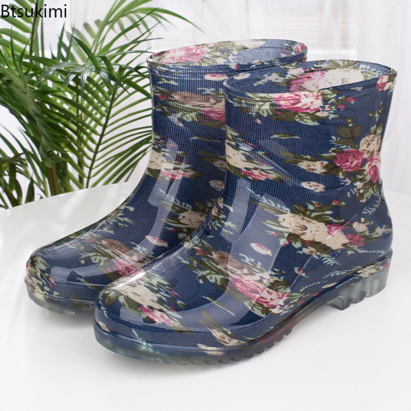 Modne damskie wodoodporne kalo – Women'S Fashion Rain Boots recenzja i cena
