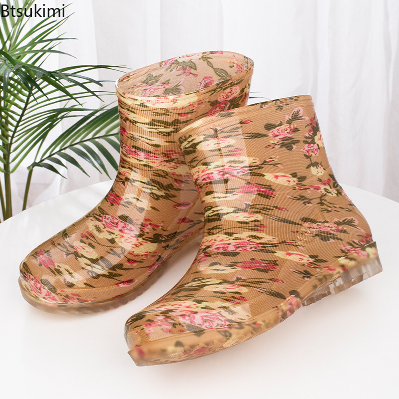 Modne damskie wodoodporne kalo – Women'S Fashion Rain Boots recenzja i cena