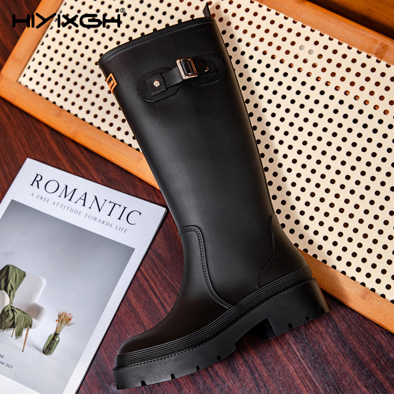 Damskie modne wysokie wodoodpo – Women'S Fashion Rain Boots recenzja i cena