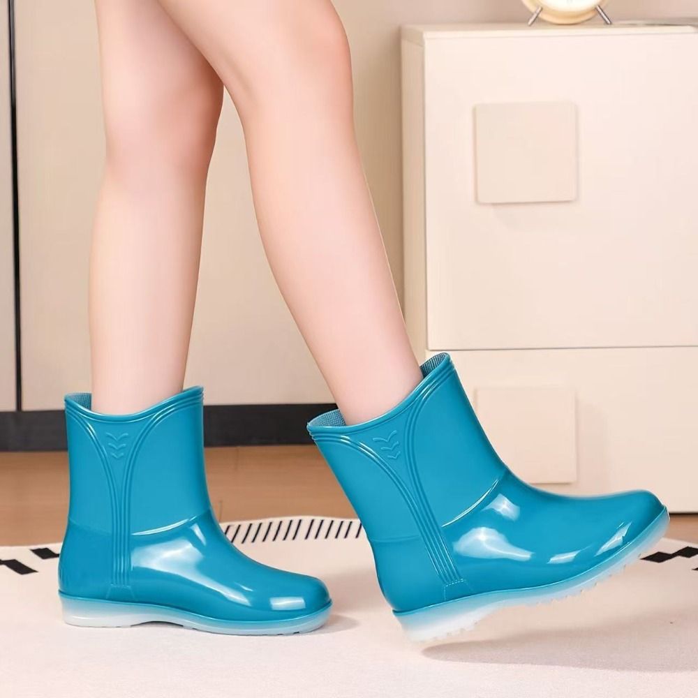 Damskie kalosze do połowy łydk – Women'S Fashion Rain Boots recenzja i cena