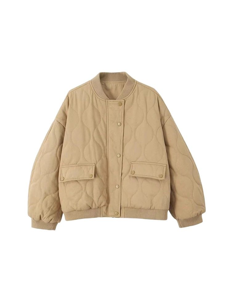 Damskie kurtki bomberki oversi – Women'S Fashion Bomber Jacket recenzja i cena