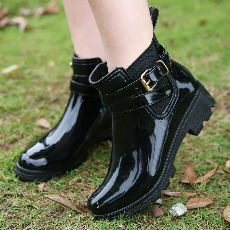 Damskie buty wodoodporne, modn – Women'S Fashion Rain Boots recenzja i cena