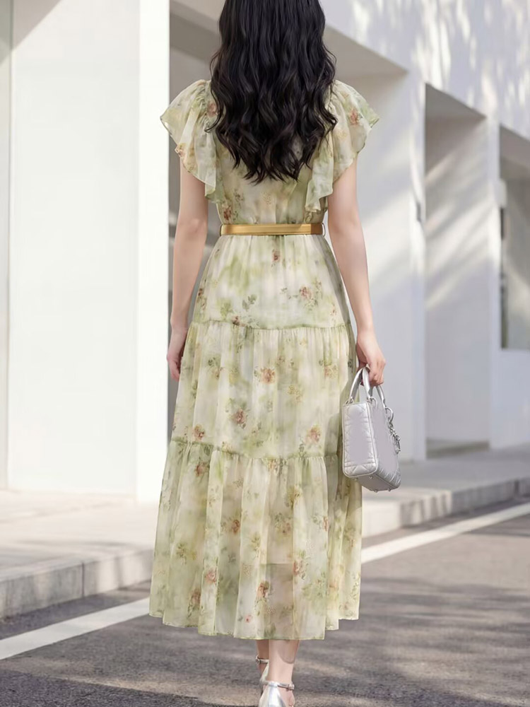 JUNLINNA Elegancka Sukienka Da – Women'S Fashion Gilded Age recenzja i cena