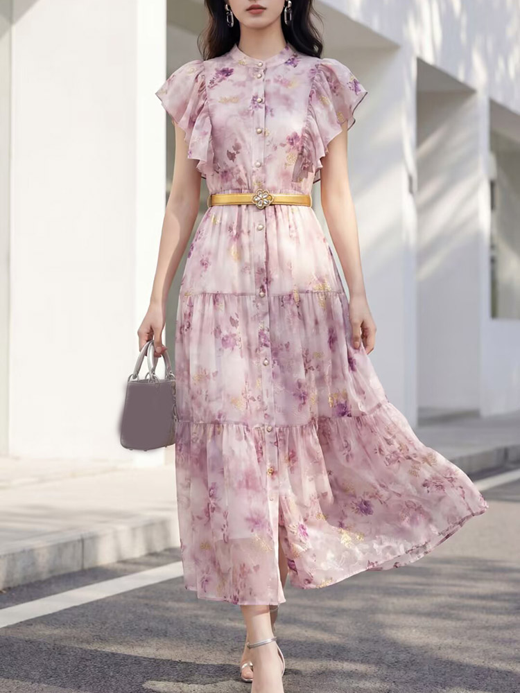 JUNLINNA Elegancka Sukienka Da – Women'S Fashion Gilded Age recenzja i cena