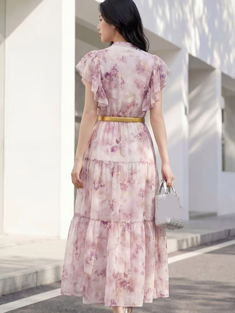 JUNLINNA Elegancka Sukienka Da – Women'S Fashion Gilded Age recenzja i cena