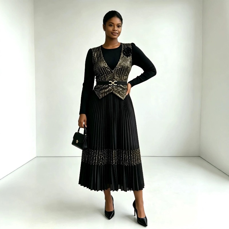 Sukienka plisowana Miyake 2026 – Women'S Fashion Gilded Age recenzja i cena