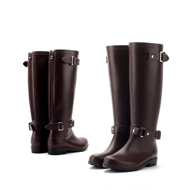 Kalosze damskie wodoodporne ro – Women'S Fashion Rain Boots recenzja i cena