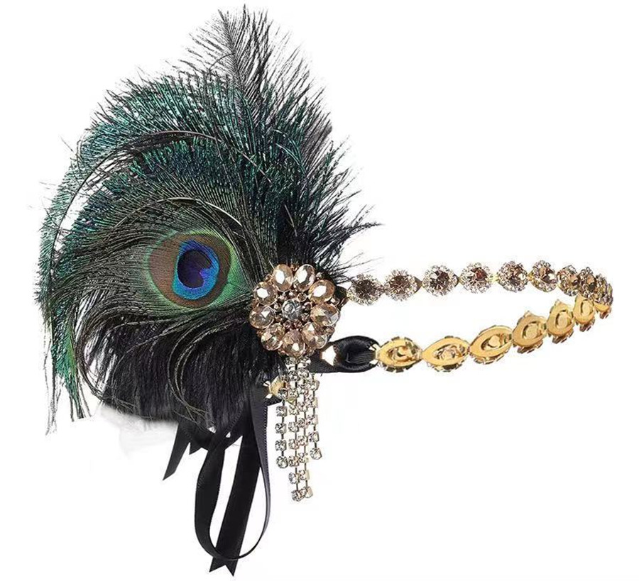 Elastyczna opaska do włosów z  – Women'S Fashion Of The 1920S recenzja i cena