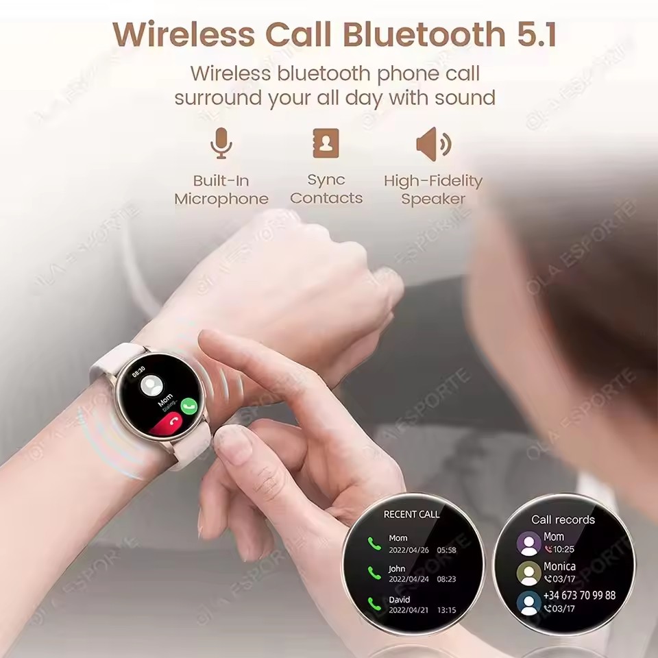 Smartwatch z ekranem HD AMOLED – Women Fashion Zone recenzja i cena