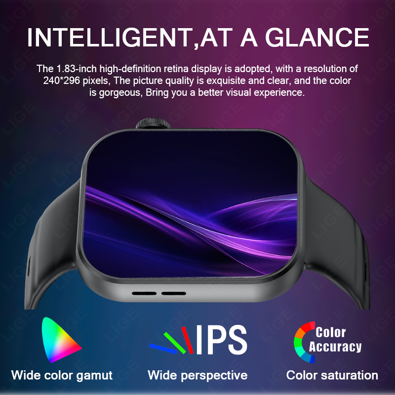 Smartwatch LIGE z ekranem HD 1 – Women Fashion Week 2026 recenzja i cena