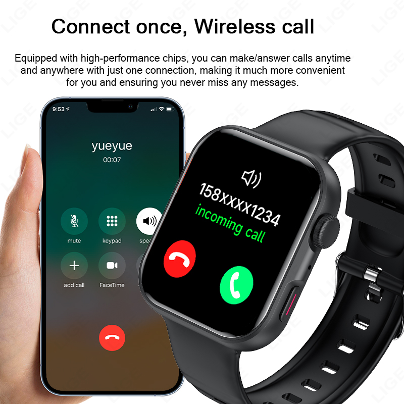 Smartwatch LIGE z ekranem HD 1 – Women Fashion Week 2026 recenzja i cena